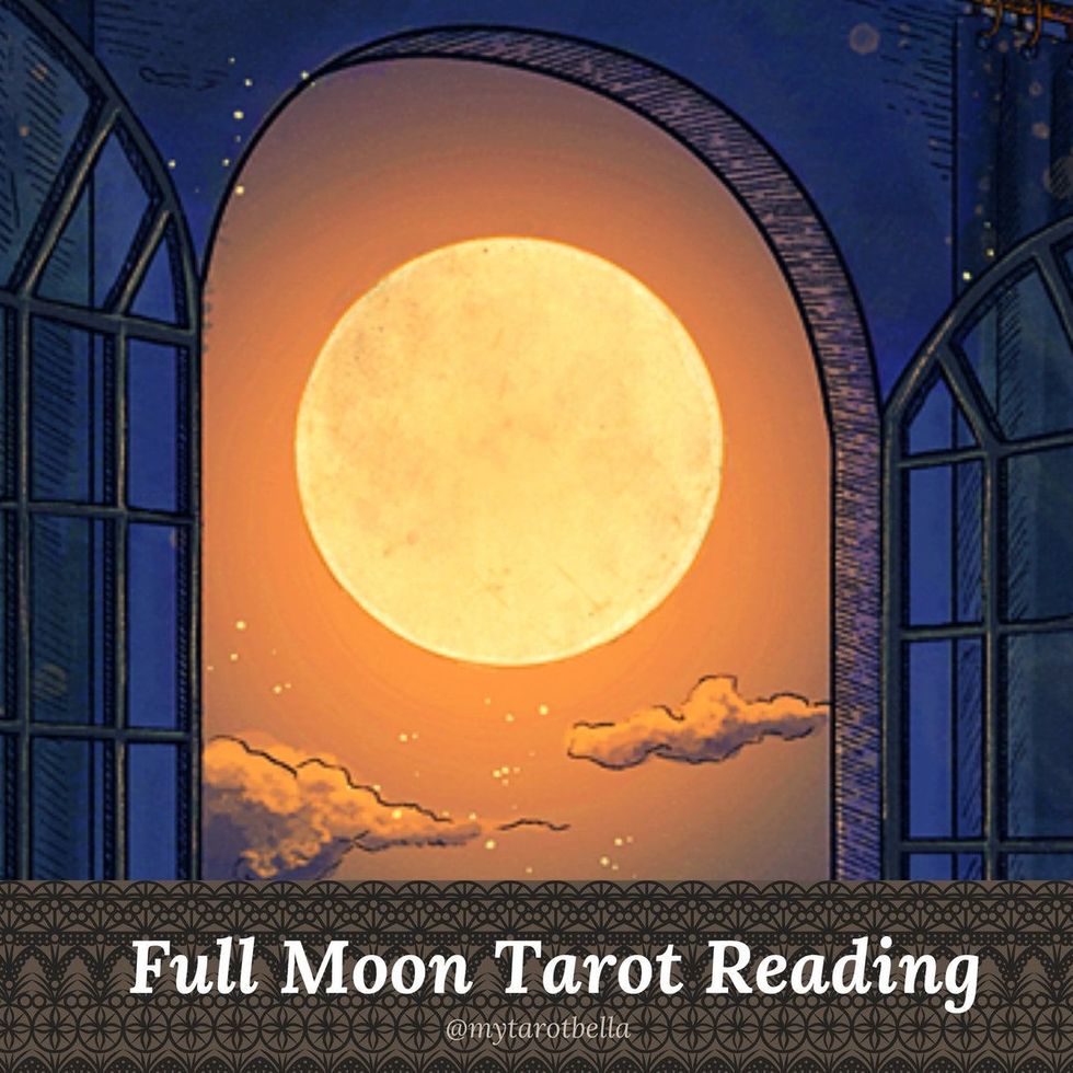 A Full Moon Tarot Reading