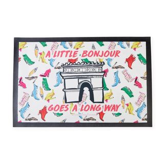 Von Emily in Paris inspirierte „A Little Bonjour“-Fußmatte