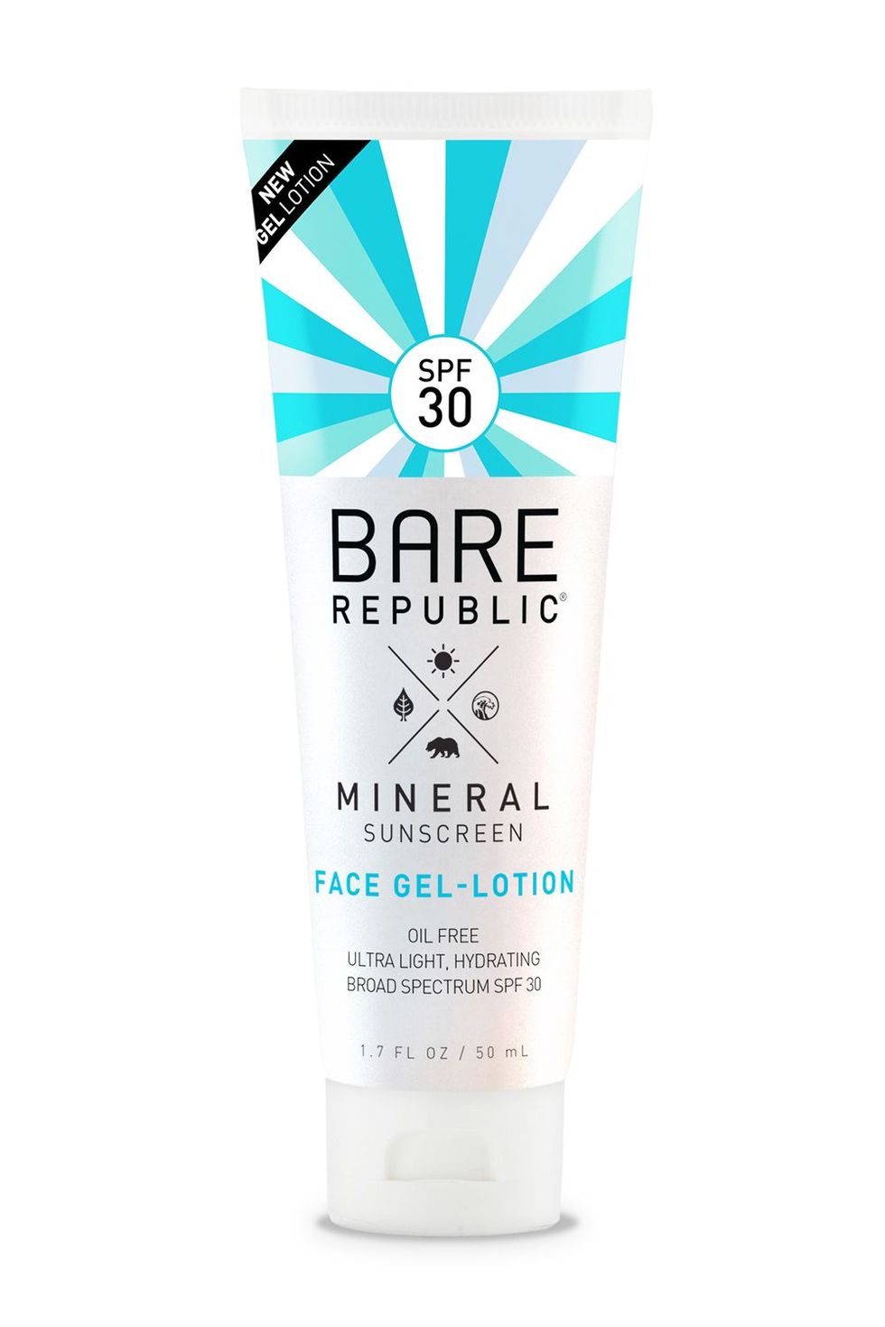 Bare Republic Mineral Sunscreen Face Gel Face-Lotion 