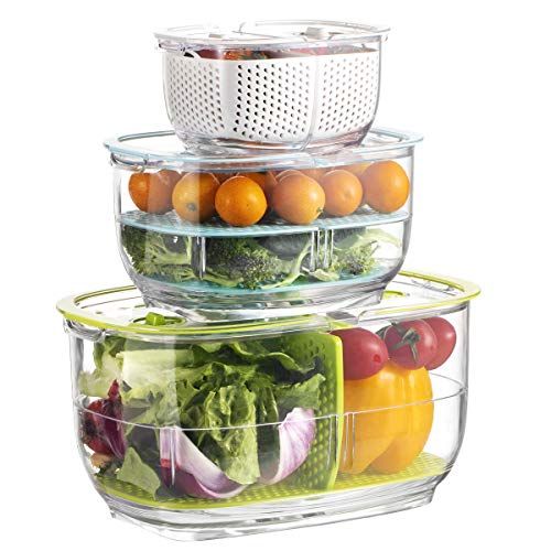 Luxear Fresh Produce Storage Containers