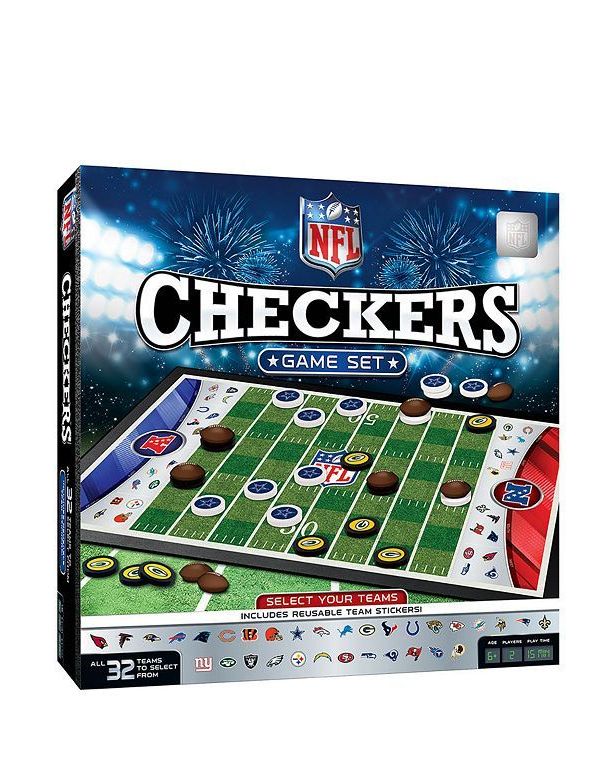 MasterPieces NFL League Checkers Game