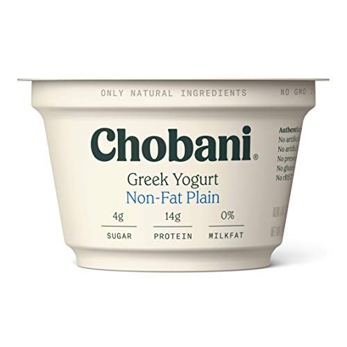 Chobani Greek Yogurt, 0%, Plain, 5.3 oz