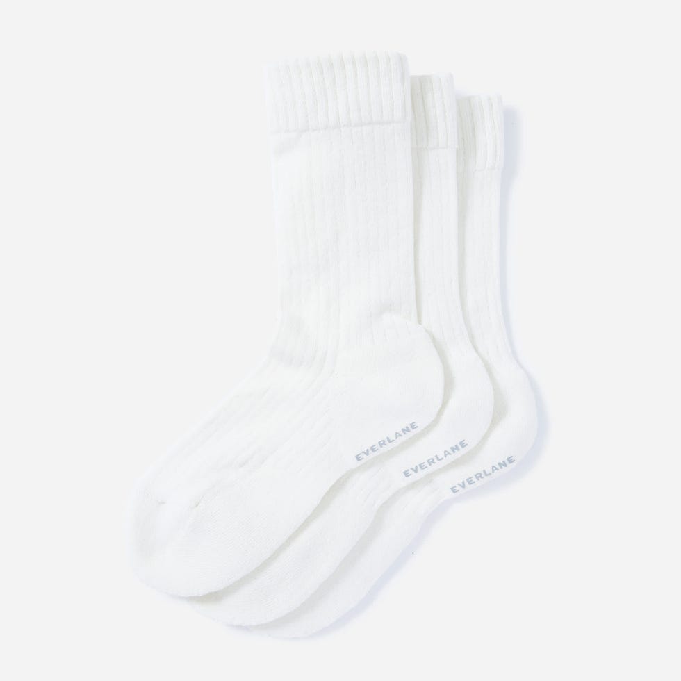 The Organic Cotton Ribbed Crew Sock 3-Pack 