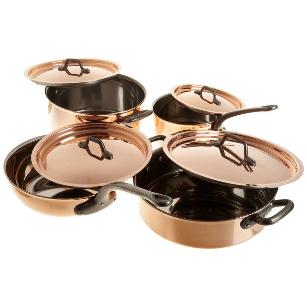 Copper Cookware Set 