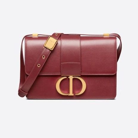 過年開運、招財「紅色精品包」推薦：Dior 30 Montaigne皮革肩背包