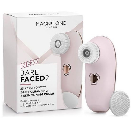 Magnitone BareFaced 2 Vibra-Sonic Facial Cleansing and Toning Brush