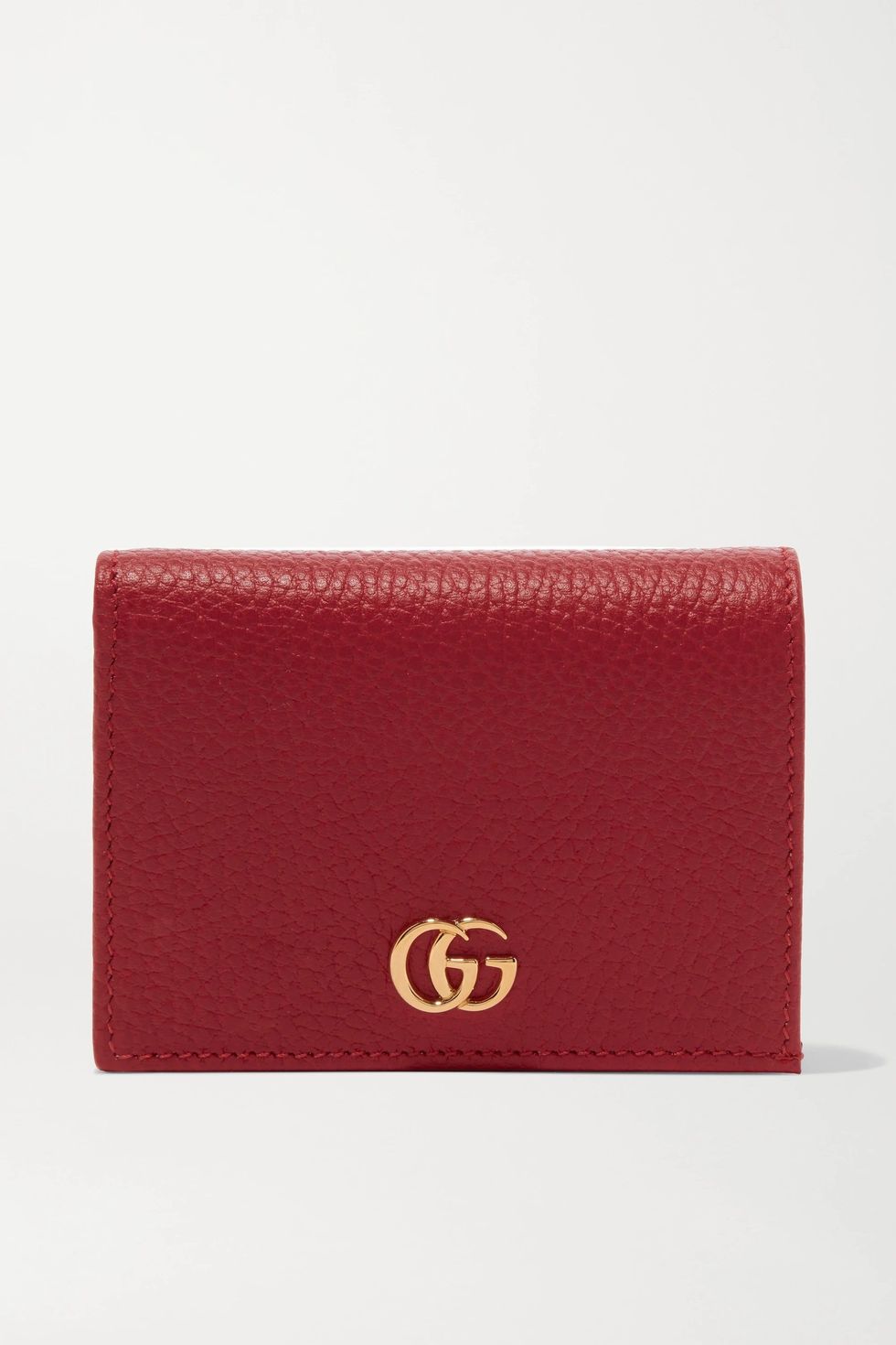 紅色皮夾推薦：Gucci Marmont Petite雙折短夾
