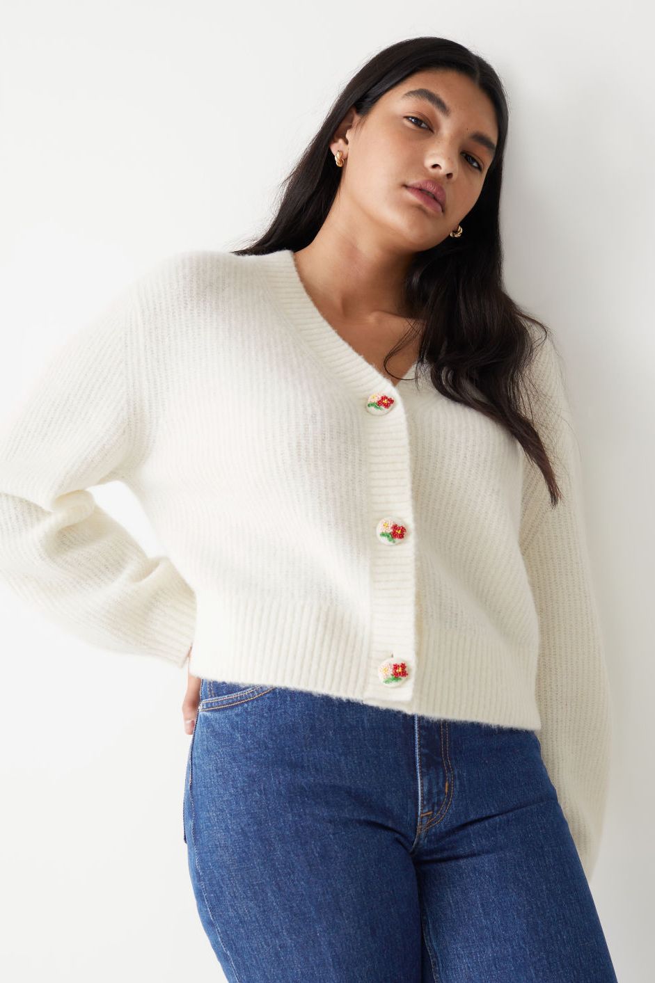 & Other Stories' sold-out cardigan is back in a new colour