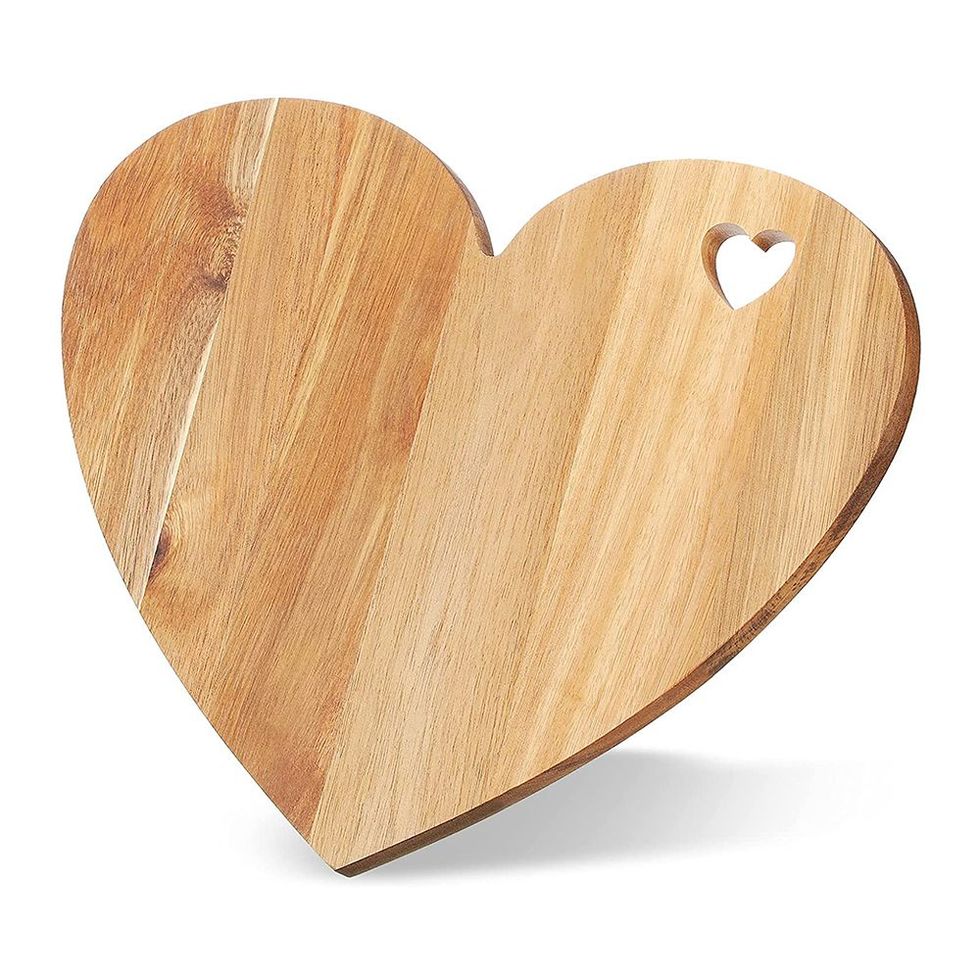 Heart-Shaped Cutting Board