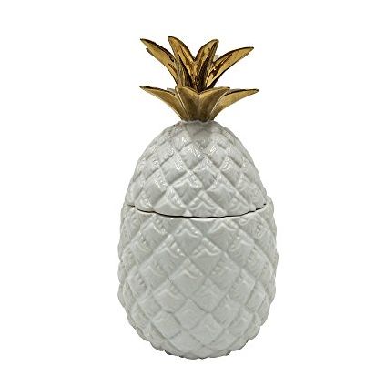 Comfy Hour Farmhouse Collection Pineapple Cookie Jar