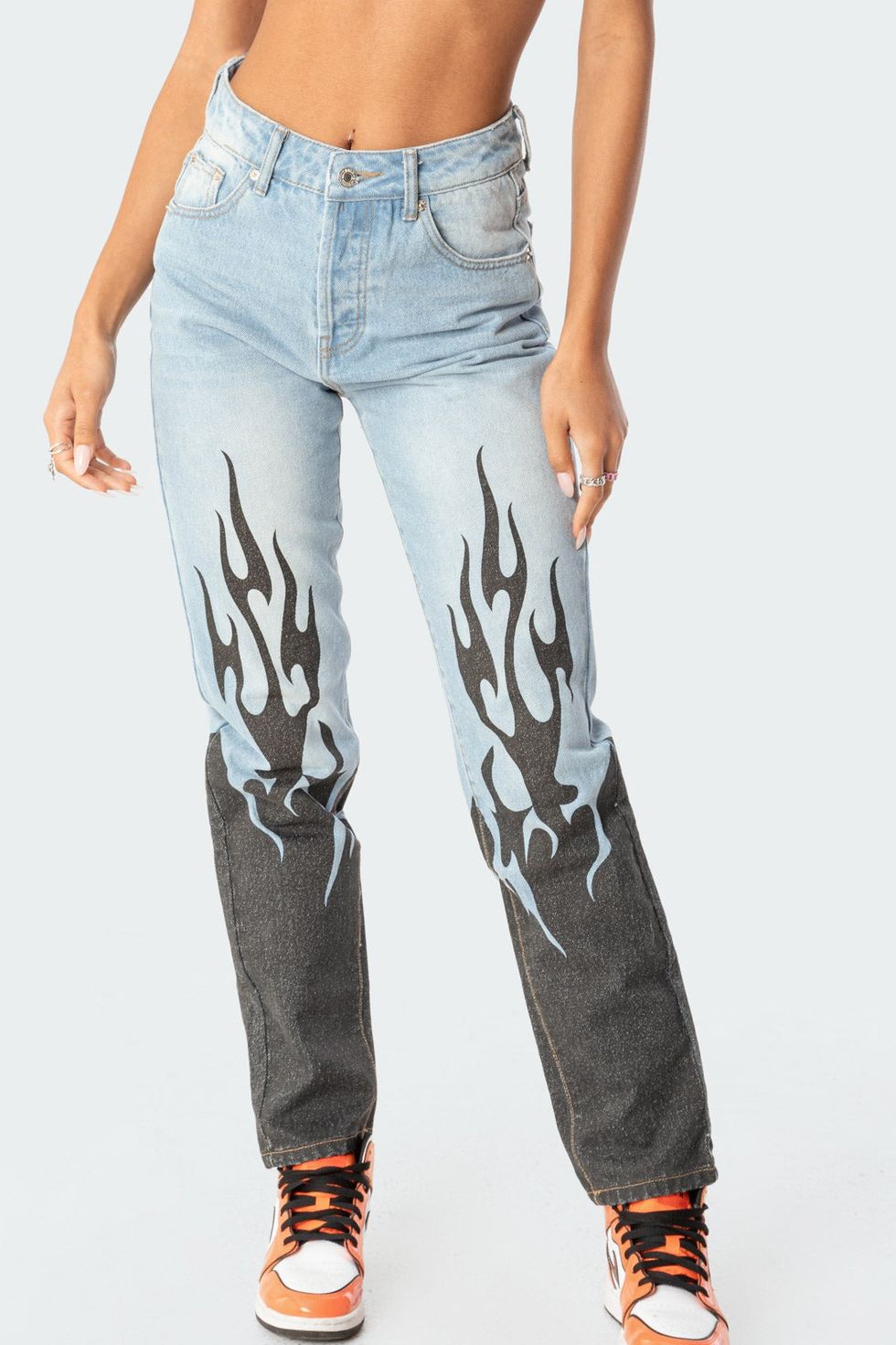 Flame On Jeans