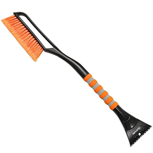 Snow Brush and Detachable Ice Scraper