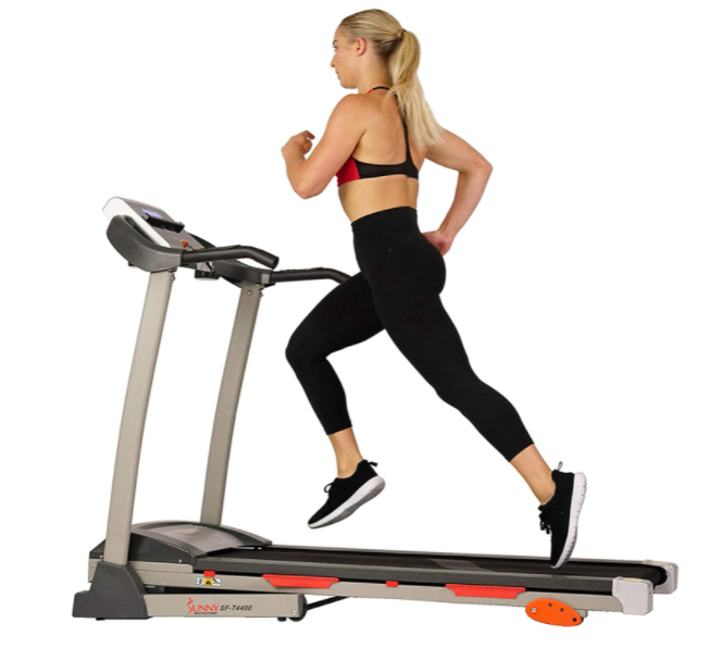 Sunny health and fitness p8700 pink treadmill hot sale