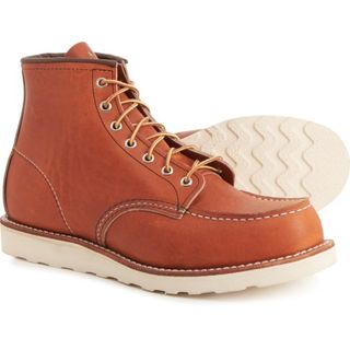 Red Wing 6-inch Classic Moc-Toe Work Boots Factory 2nds