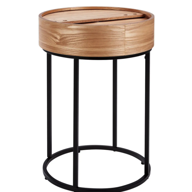 Top 10: side tables with storage for small spaces • Colourful Beautiful  Things