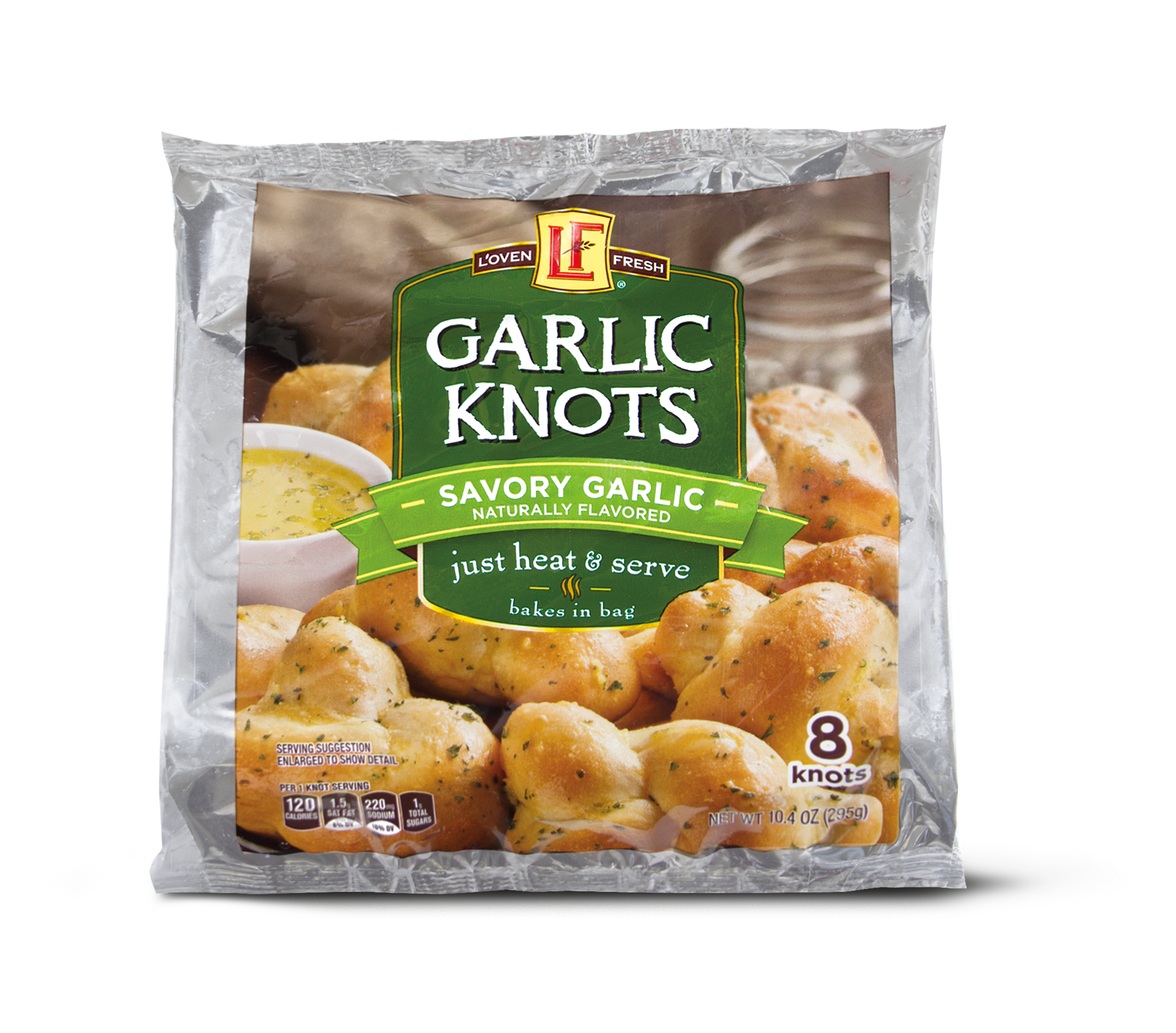 ALDI-exclusive L’oven Fresh Garlic Knots