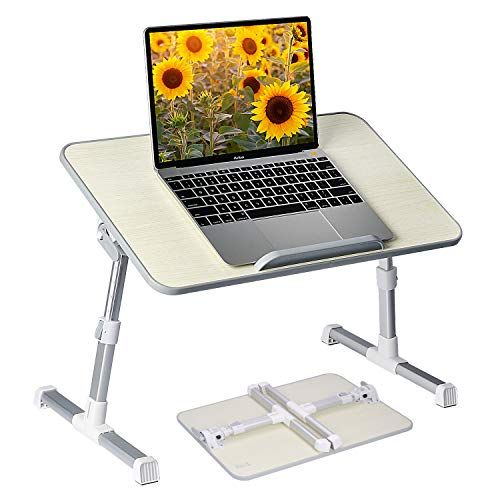 Portable Standing Table with Foldable Legs Foldable Lap Tablet Table for Sofa Couch Floor Lap Desks Bed Trays for Eating and Laptops Stand Lap Table Laptop Bed Tray Table Medium Size
