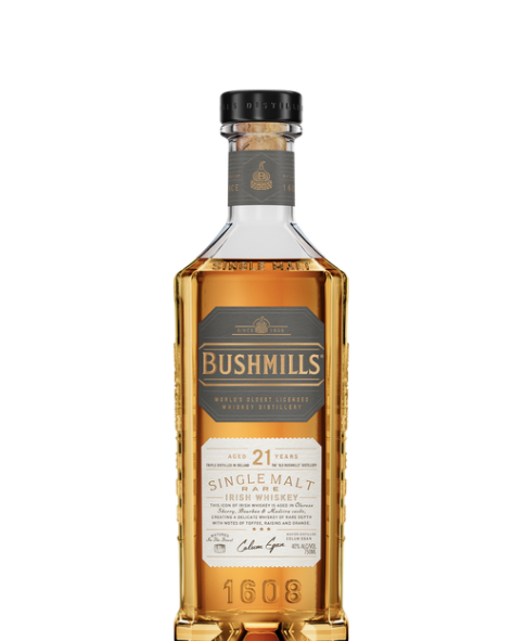 Bushmills 21 Year Single Malt Irish Whiskey