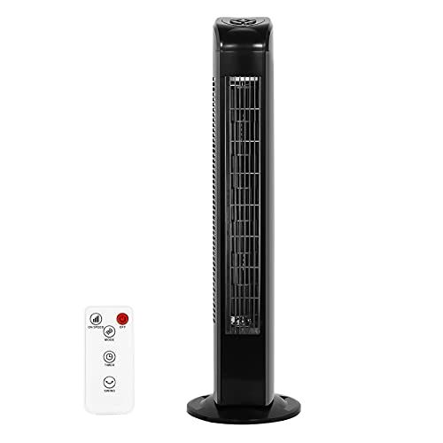 Oscillating Tower Fan with Remote Control