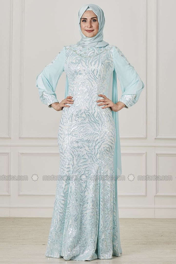 Fully Lined Modest Evening Dress