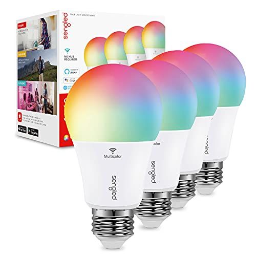 Color Changing Smart Bulbs, 4-Pack
