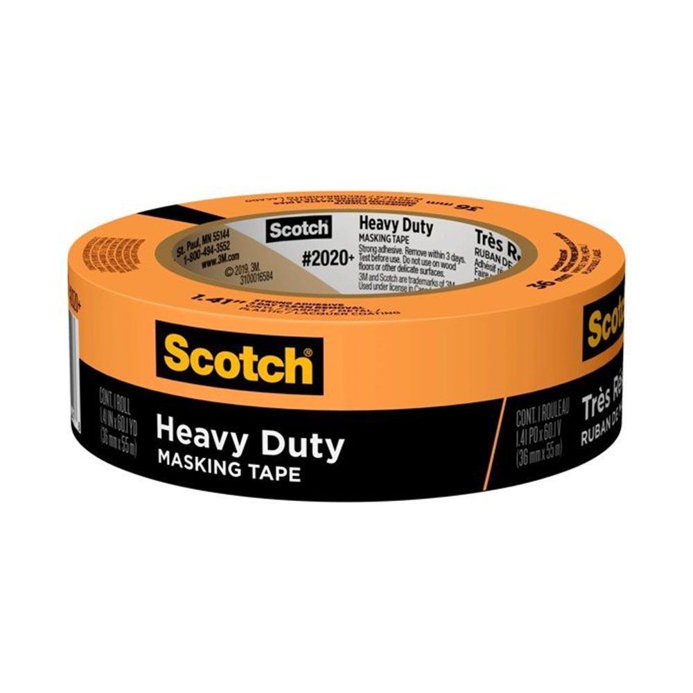 7 Best Paint Tapes In 2022 Paint Tape For Any Painting Project   1642779842 Scotch Heavy Duty Masking Tape 1642779835 