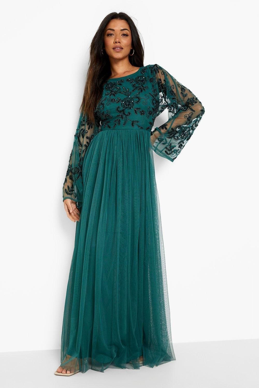 modest cocktail dress with sleeves