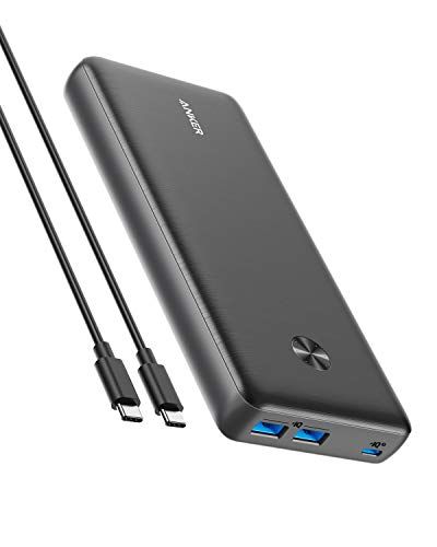 best portable charger with wall plug and built in cable