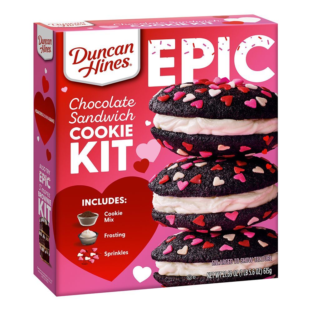 EPIC Valentine’s Day Chocolate Sandwich Cookie Kit