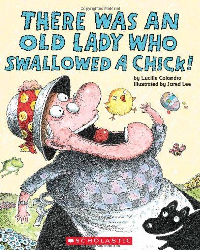 'There Was an Old Lady Who Swallowed a Chick!'