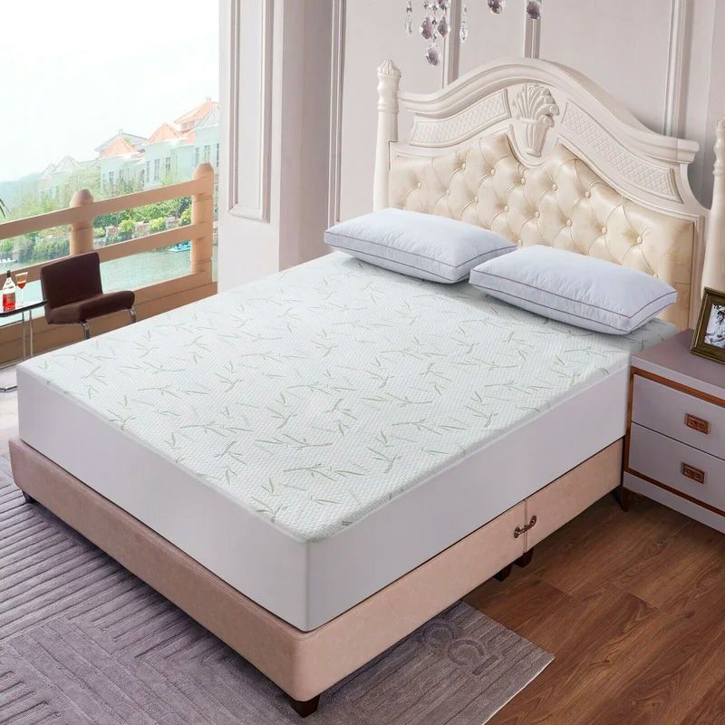 90cm x 175cm bed 10" depth mattress protectors poly-cotton for 3' x 5'9" 