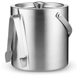 Double-Wall Stainless Steel Ice Bucket