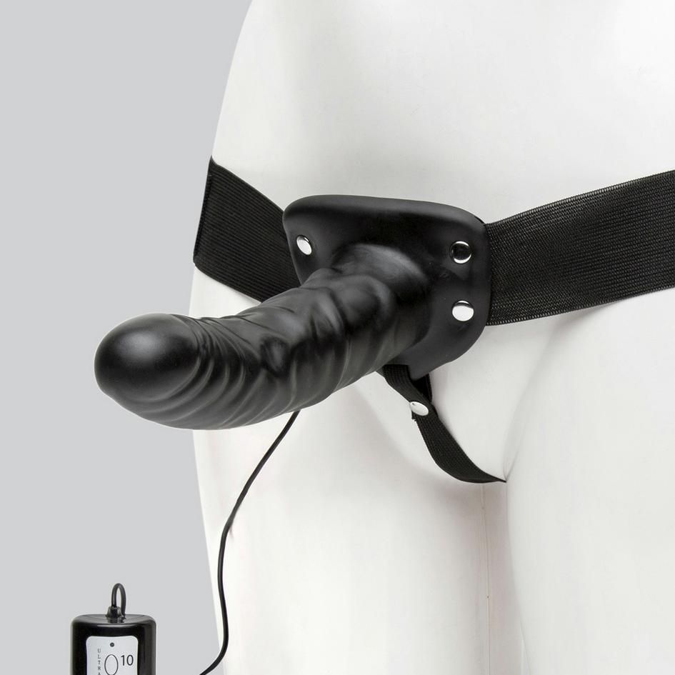 Hollow Vibrating Strap-On