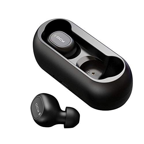 Auriculares Bluetooth USB Carga Rápida Reproducción de 24H Control Tactil Cascos Inhalabricos In Ear de IPX7 Impermeables Auriculares Inalámbricos Bluetooth Auriculares con Cancelación de Ruido 