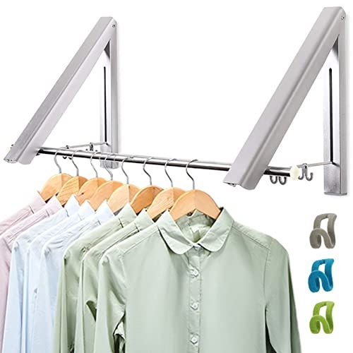 Foldable Wall Mounted Clothes Rail