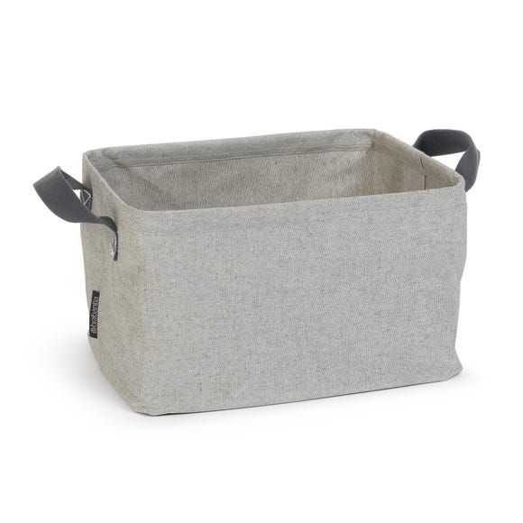 Grey Foldable Laundry Basket