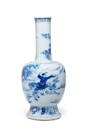 Small Chinese Porcelain Blue and White Vase 