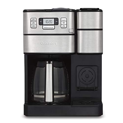PROGRAMMABLE COFFEE MAKER 10 Cup Automatically grinds beans OR