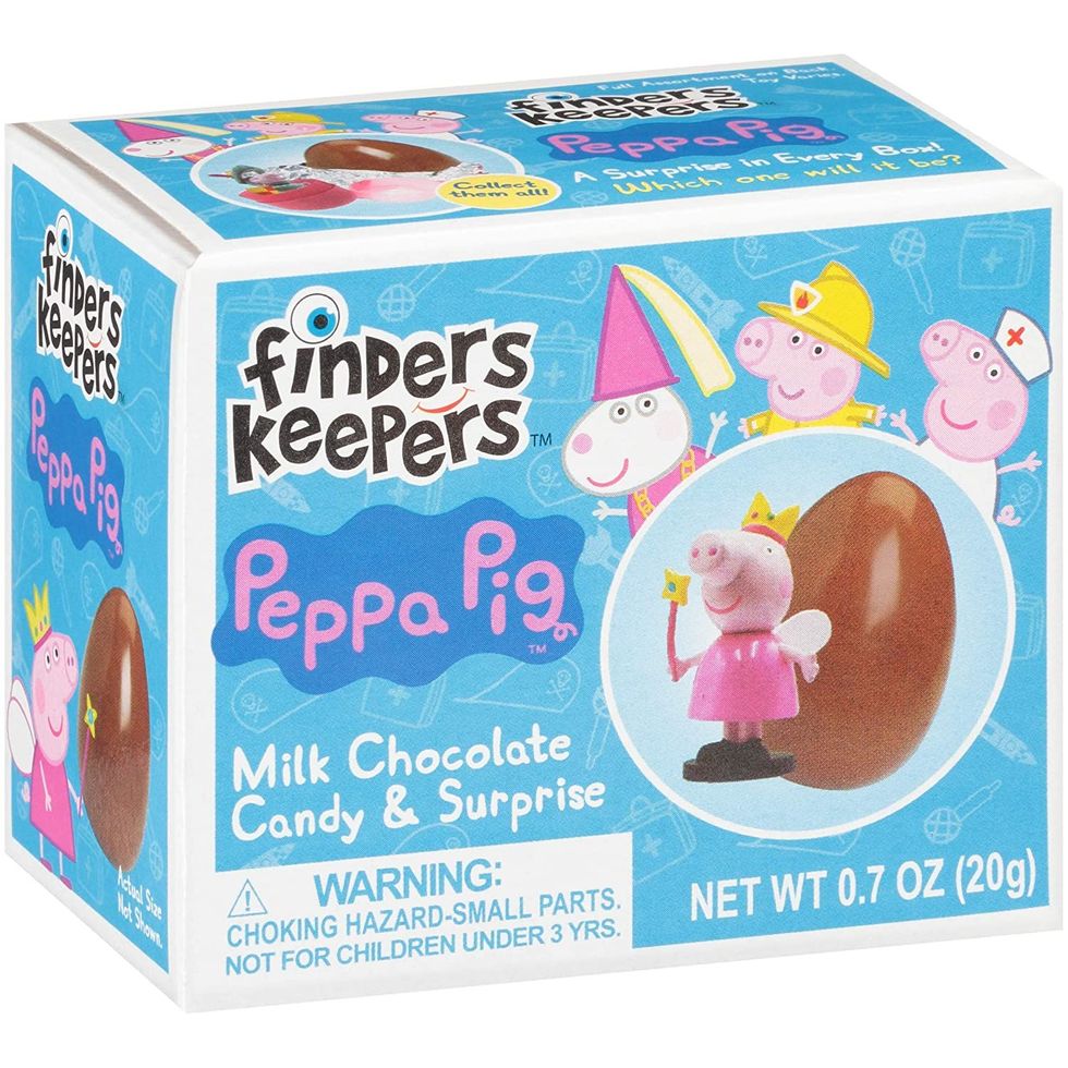 Peppa Pig Toy Surprise Chocolate Eggs, 6 Pack