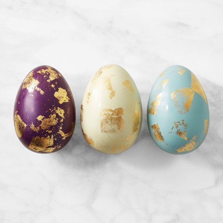 Gold Speckled Chocolate Egg