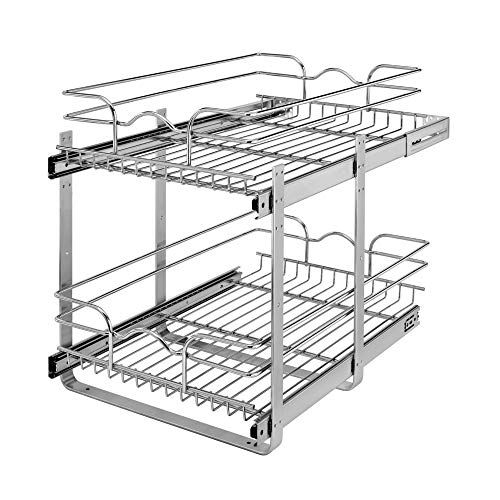 Slide-out organizer for cabinet, 35 cm - simplehuman