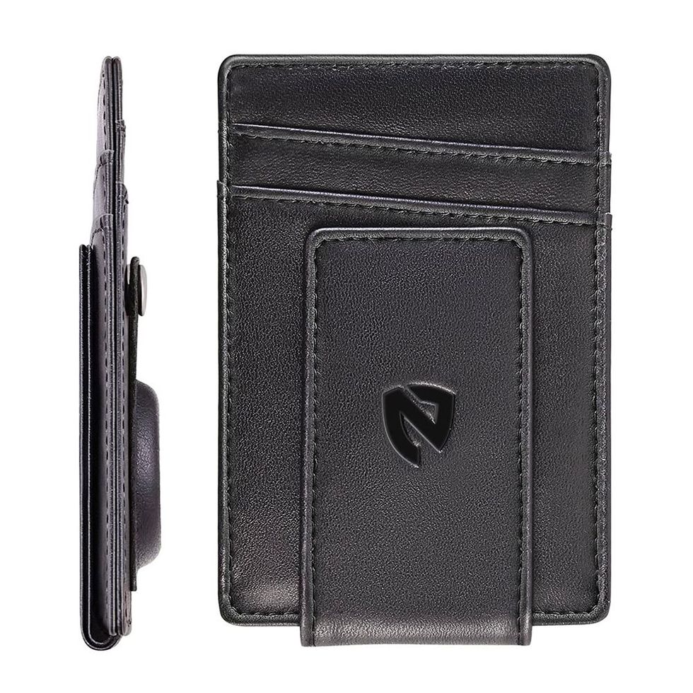  WXM Wallet for Men with AirTag Holder Credit slim