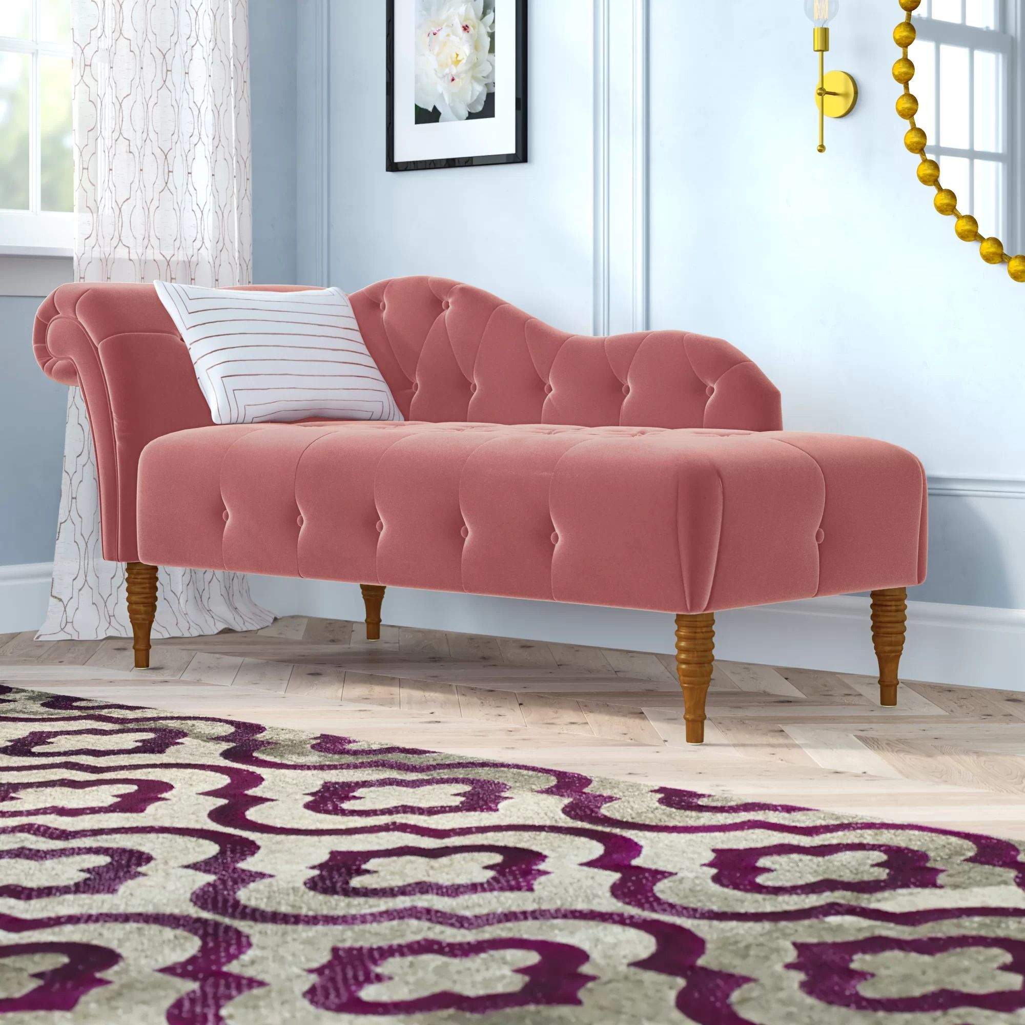 Kannon Tufted Right-Arm Chaise Lounge