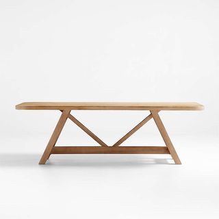Aya Natural Wood Dining Table by Leanne Ford