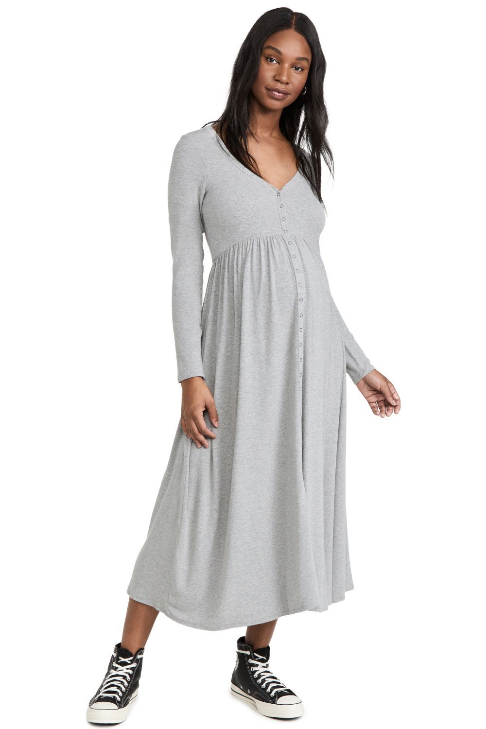 Breastfeeding long outlet dress