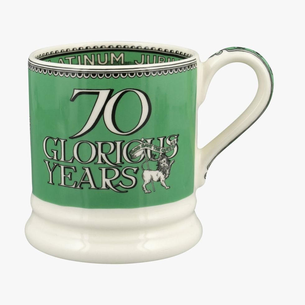 Queen's Platinum Jubilee 70 Glorious Years Mug
