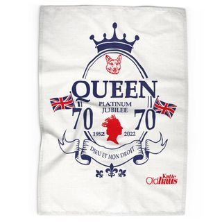 Queen's Platinum Jubilee Tea Towel