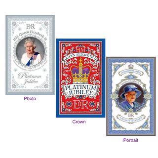 Queen Elizabeth II Platinum Jubilee 2022 Cotton Tea Towel