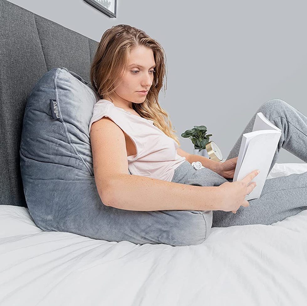 12 Best Pillows for Sitting Up in Bed, According to Experts