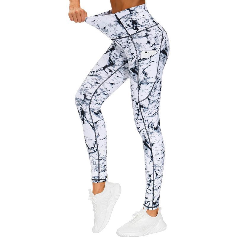 Women Compression Fitness Weave Print Leggings Sport Yoga Pants Workout  Trousers | eBay